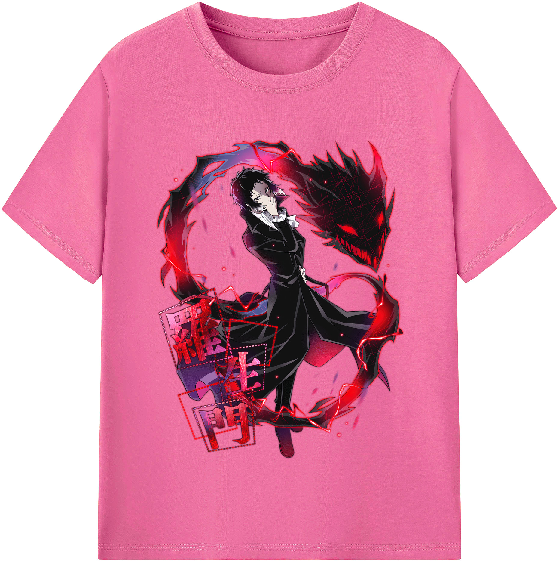 （画像用） 文豪ストレイドッグス Bungo Stray Dogs レディースカジュアルプリントTシャツ（綿100％）